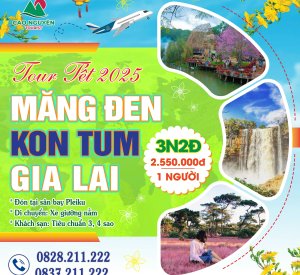 Tour tet kontum gia lai