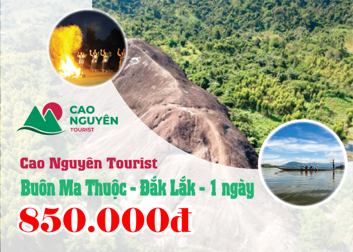 Tour Buôn Ma Thuột - Đắk Lắk 1 ngày - Cao Nguyên Tourist