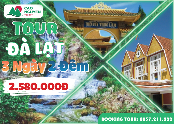 Tour du lịch Đà Lạt 3 ngày 2 đêm