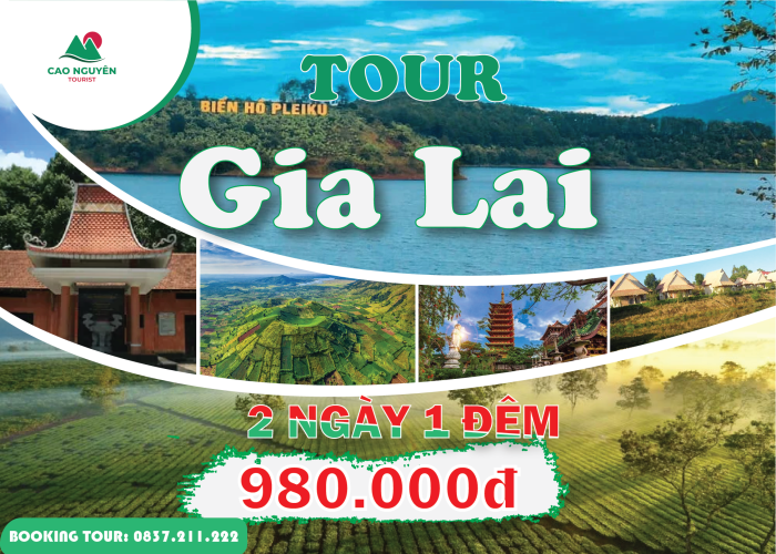 Tour Gia Lai 2 ngày 1 đêm [Bao Trọn Gói]