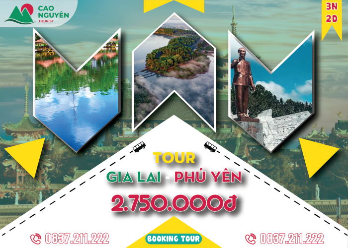 Tour Gia Lai khởi hành từ Phú Yên