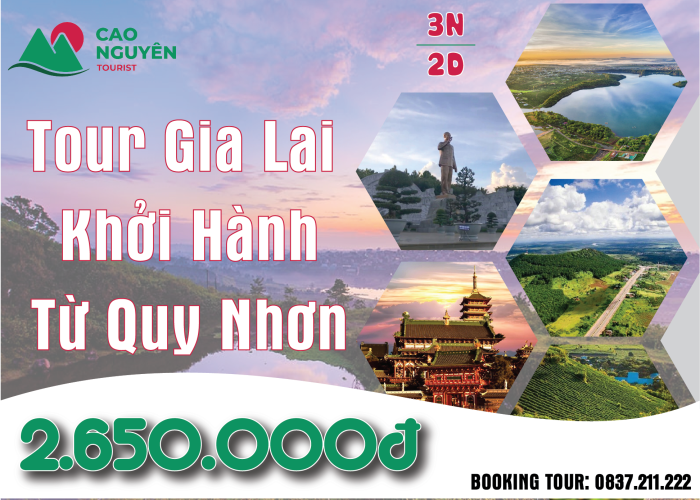 Tour Gia Lai khởi hành từ Quy Nhơn