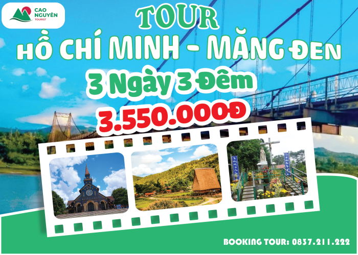 Tour Hồ Chí Minh - Măng Đen 3 Ngày 3 Đêm