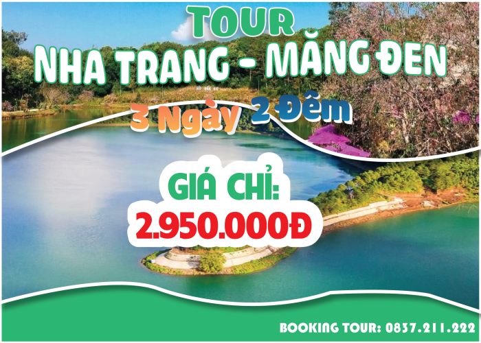 Tour Nha Trang Măng Đen 3 ngày 2 đêm