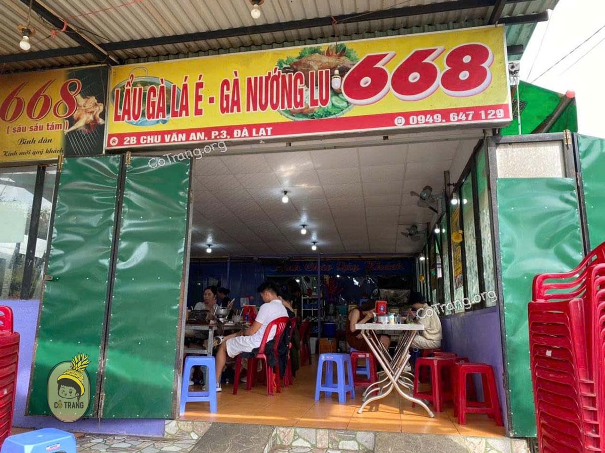 Lẩu gà lá é 668