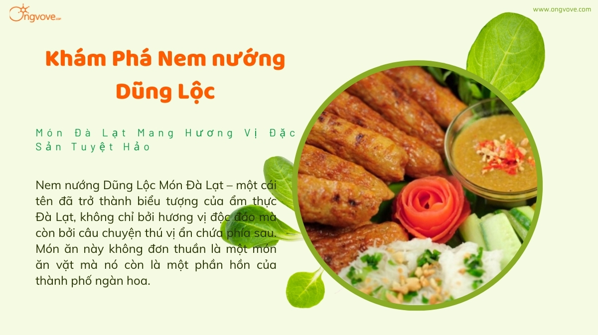 Nem nướng Dũng Lộc