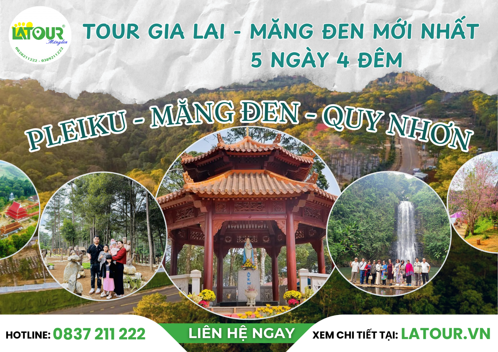 Tour Gia Lai - Măng Đen - Quy Nhơn 5 Ngày 4 Đêm