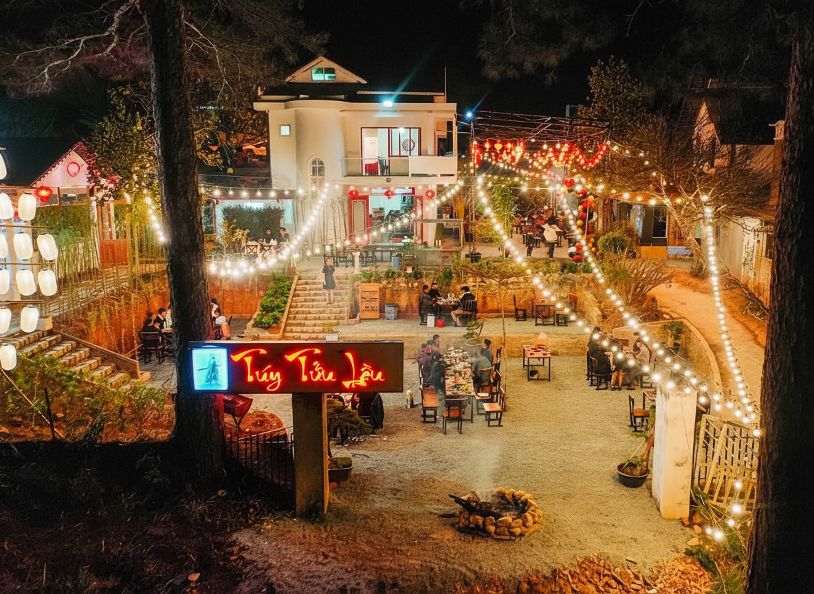 Nhà hàng cổ trang kiếm hiệp Đà Lạt