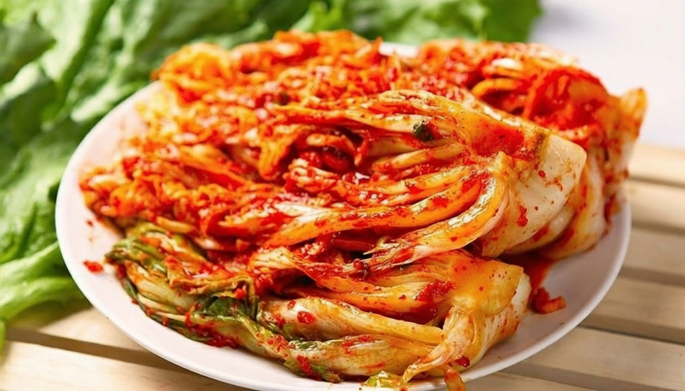 Kim chi ăn kèm thịt nướng Kim chi ăn kèm thịt nướng