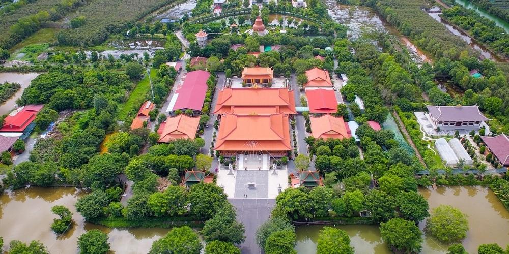 Thiền viện Trúc Lâm Đà Lạt trên cao