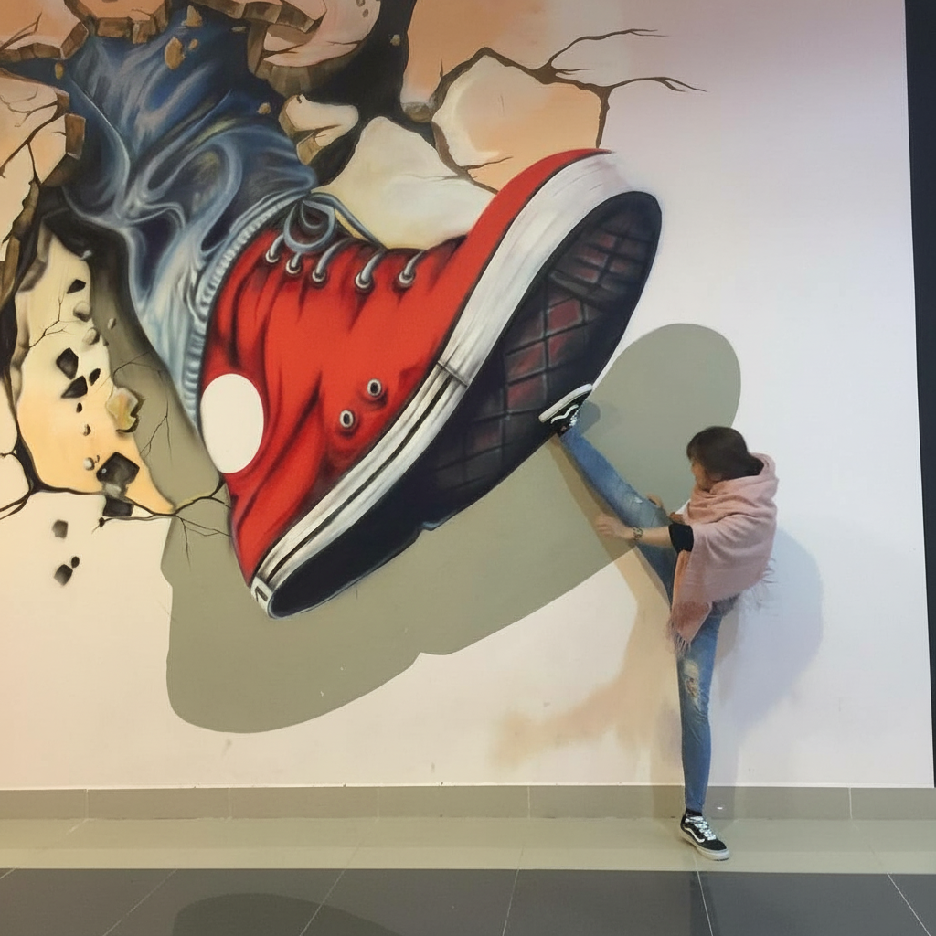 Tranh 3D sống ảo Đà Lạt