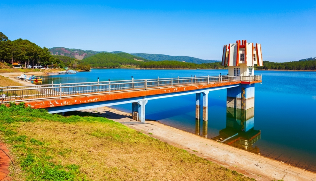 Cưỡi voi Hồ Tuyền Lâm Đà Lạt