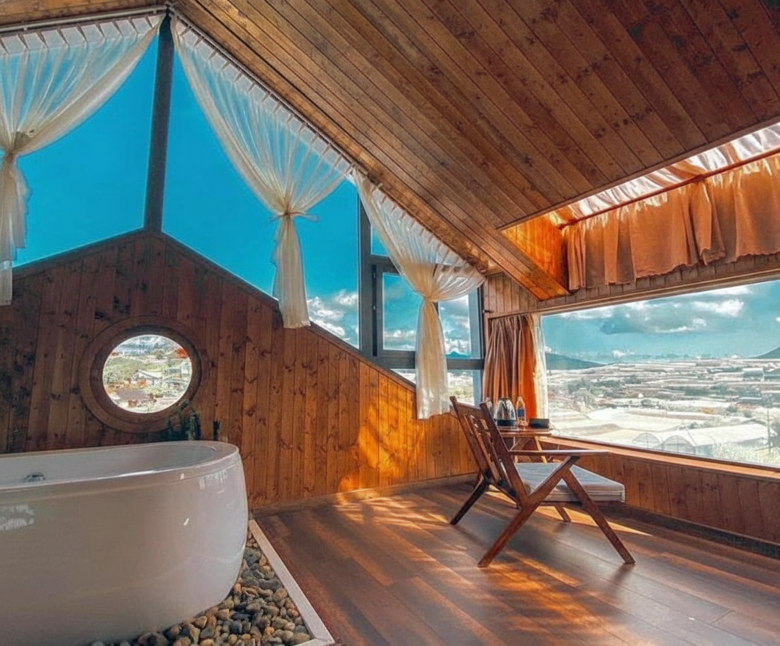 Phòng dorm hostel Đà Lạt