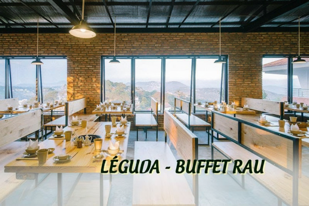 buffet lẩu rau Đà Lạt